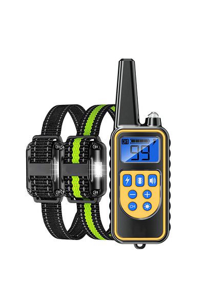 Choice for 2 dogs Dog Training Collar with Remote, Waterproof Shock Collar for Large Medium Small Dogs, Tra