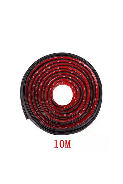 Choice Black B type 10m 10 Meters B Type Car Door Seal Strips Noise Insulation Windproof Weatherstrip Rubbe