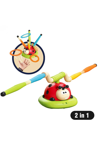 Choice1 آلة القفز بالحبل 2 في 1 3 في 1، ألعاب رياضية للأطفال، لعبة تدريب، تربية الأبناء، أنشطة خارجية داخلية