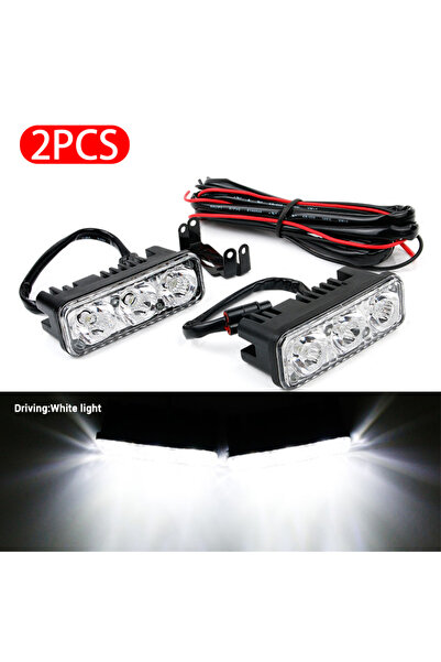 choice2 قطعتان من مصابيح LED النهارية DRL BLALION للسيارة DRL 12 فولت 6000 كل...