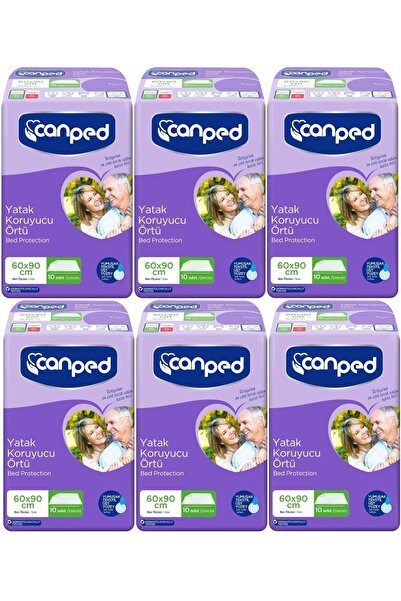 Canped Patient Bed Protective Cover 60*90cm 60 Pieces (6Pk*10)