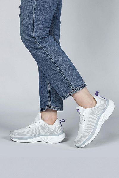 Jump 29828 Tenis de damă alb Tenisi casual