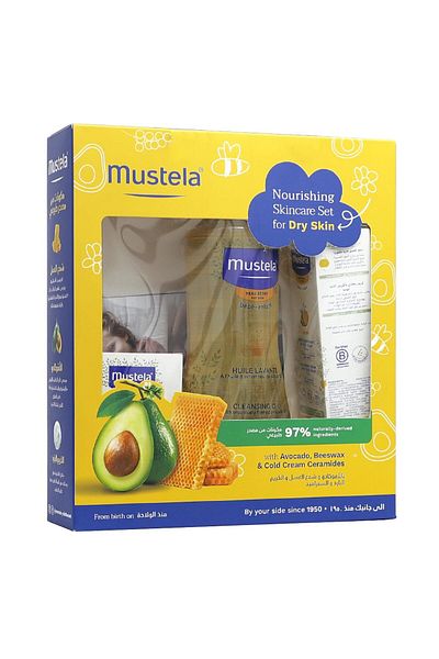 Mustela عرض للبشرة الجافة