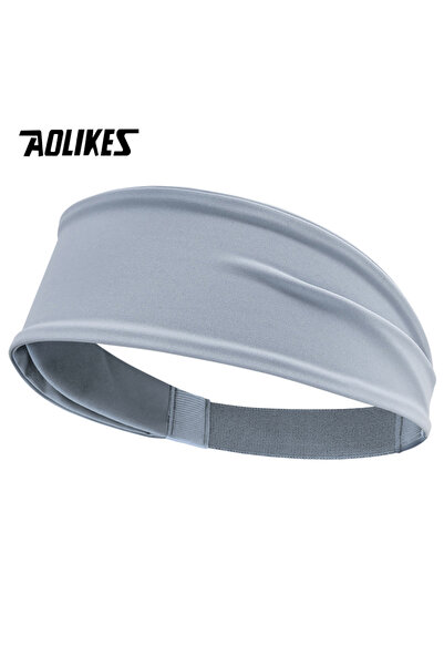 Aolikes عصابة رأس رياضية زرقاء للرجال والنساء، مضادة للانزلاق، تمتص الرطوبة، ...