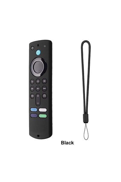 Choice Black Silicone Remote Pretective Cover For Fire Stick 4k Max/ 3rd Gen Fire Tv Remote Case Glow In Th