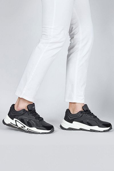 Jump 29085 Black - White Men's Sneaker Casual Sneakers