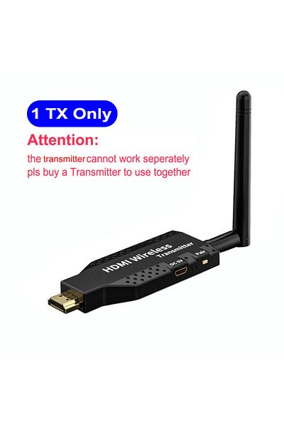 Choice TX Only Style 1 50M Wireless Wifi HDMI Extender Video Transmitter and Receiver Adapter 1080P Screen