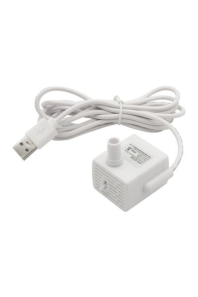 Choice 5v Usb White Pet Water Fountain Pump Dispenser Drinking Fountain Replacement Accessories Dc 5v Usb 4