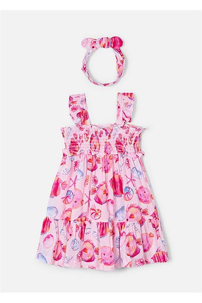 MAYORAL Rochie de vară pentru fete - Magenta Model 3939
