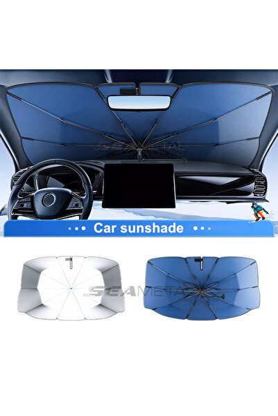 Choice1 قطعة واحدة من واقي الشمس المحسن للزجاج الأمامي للسيارة من SEAMETAL مع...
