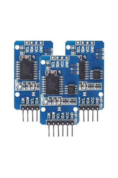 Choice 3pcs 3PCS DS3231 AT24C32 IIC RTC Module Clock Timer Memory Module Beats Replace DS1307 I2C RTC Board