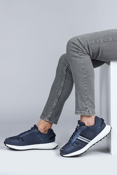 Jump 29052 Ανδρικά αθλητικά παπούτσια Navy Blue Casual Sneakers