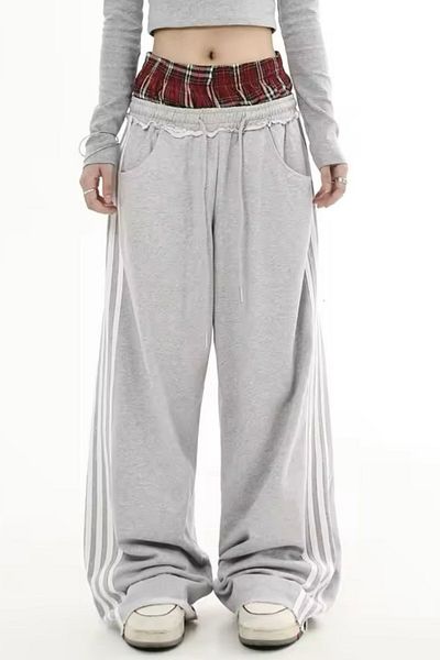 Karakedi Ριγέ Fake Boxer Unisex Φούτερ
