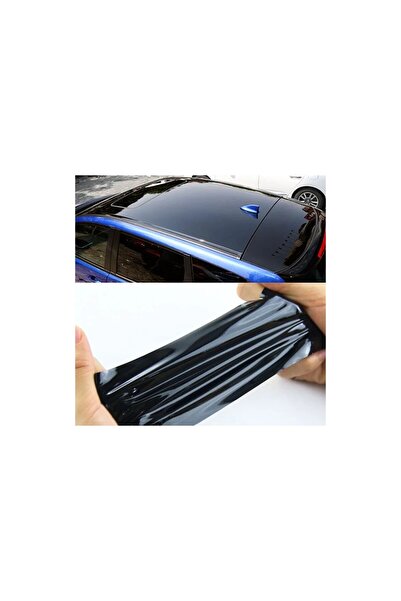 krckıraç Kıraç Reklam (152cmx2mt)Piano Black Hava Kanallı Parlak Siyah Araç K...