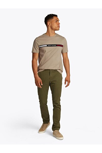 Tommy Hilfiger Men's Hilfiger Chest Insert Tee T-Shirt