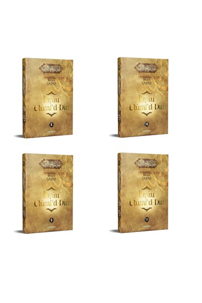 Semerkand Yayınları Ihyau Ulumiddin 8. - 9. - 10. ve 11. Ciltler | Imam Gazali