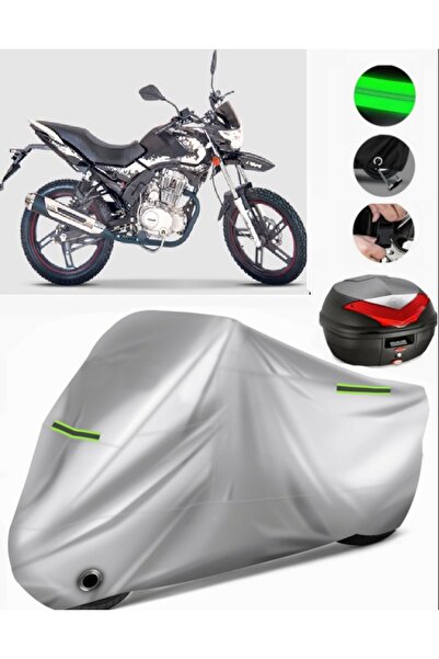 MotoEN حقيبة Falcon Wonder 150 الخلفية المتوافقة مع القماش المشمع للدراجات ال...
