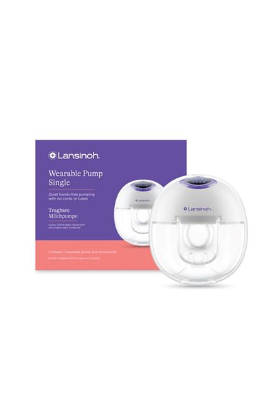 Lansinoh Pompa de san electrica simpla, portabila, hands free, Lansinoh