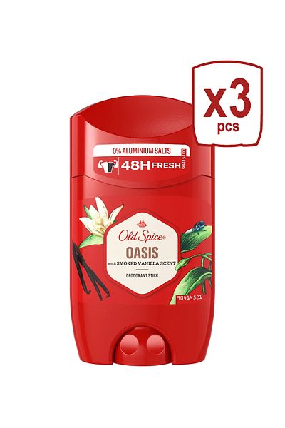 Old Spice ANTIPERSPIRANT STICK 50ML OASIS X 3