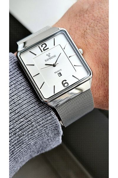 Raymond Rym-1065 Men's Watch - Stainless Steel - 2 Year Warranty