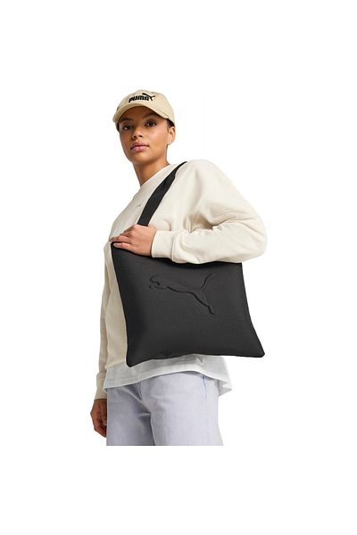 Puma Geantă de umăr Puma Buzz Tote neagră pentru femei 091157 -01