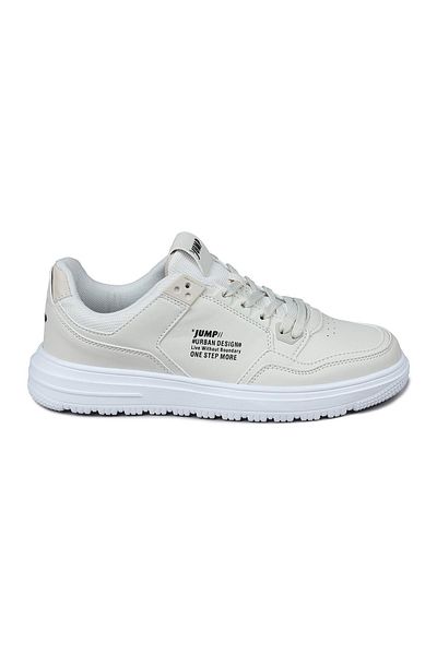 Jump 27952 Μπεζ - Λευκό Ανδρικό Sneaker Casual Sneakers