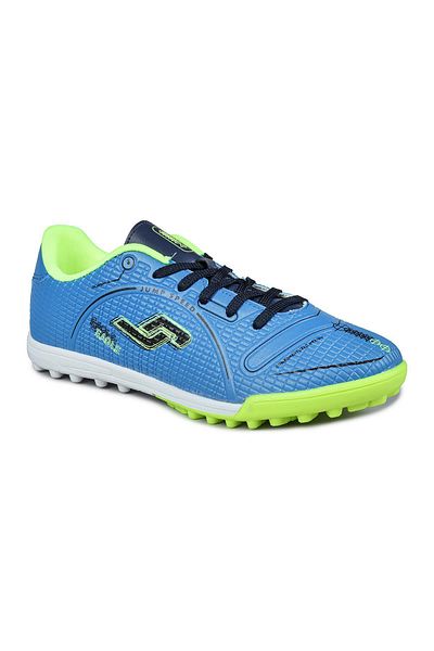 Jump 28006 Indigo Blue - Neon Green Astroturf Football Boots