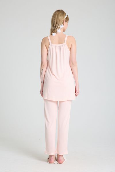 venera Elegant Elegant Venera Pajama Set Maternity Lace Details