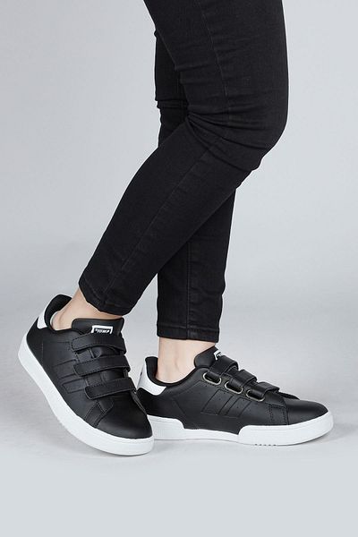 Jump 30110 Pantofi unisex cu velcro negru pentru copii