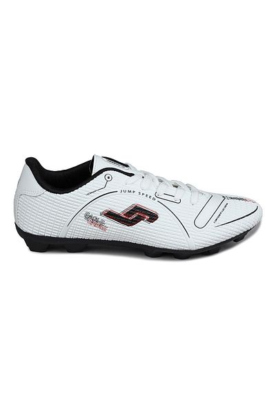 Jump 28223 Παπούτσια ποδοσφαίρου White - Red Grass Astroturf Field Cleats