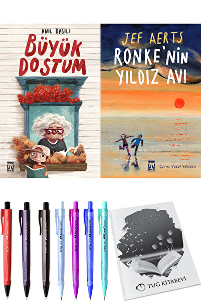 Timaş Yayınları Büyük Dostum ve Ronkenin Yıldız Avı + Hediyeli