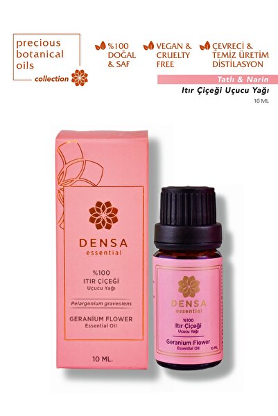 Densa Essential Itır Uçucu Yağı %100 Saf Doğal 10 ml Difüzör Buhurdanlık Uyumlu