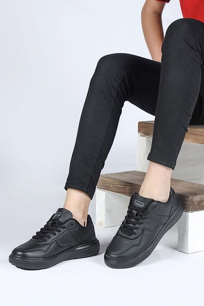 Jump 26821 Pantofi de damă negri Tenisi casual
