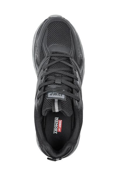 Jump 30616 Siyah - Gri Sneaker Erkek Spor Ayakkabı
