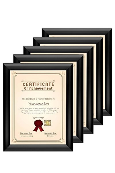 ÖzgürceSeç Aluminum Frame Telescopic Mitre Corner 25mm B3 (35X50) Black 5 Pieces