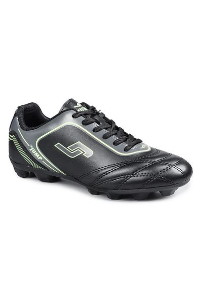 Jump 26752 Negru - Neon Green Grass Astroturf Pantofi de fotbal