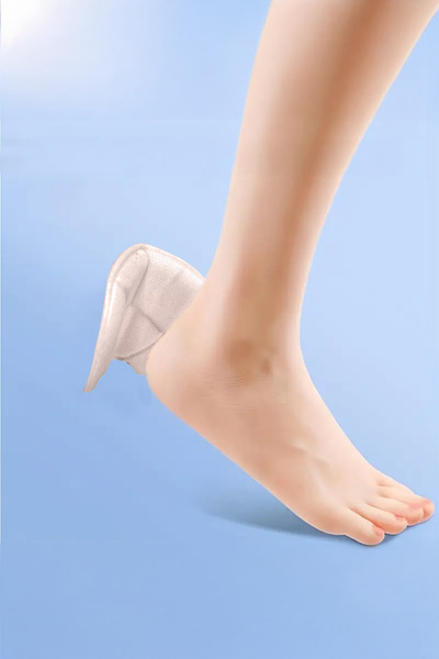 Walter White Ayakkabı Topuk Vurma Önleyici,Daraltma Pedi Ayakkabı İçi Koruyucu Aparat Topuk Süngeri Bej