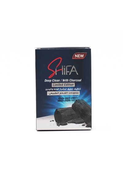 Shifa CHARCOAL SOAP SHIFA DEEP CLEANSING OF THE SKIN OF THE FACE AND HANDS 100 G