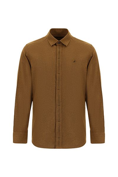 Abdullah Kiğılı Long Sleeve Slim Fit Slim Fit Lumberjack Cotton Panther Shirt