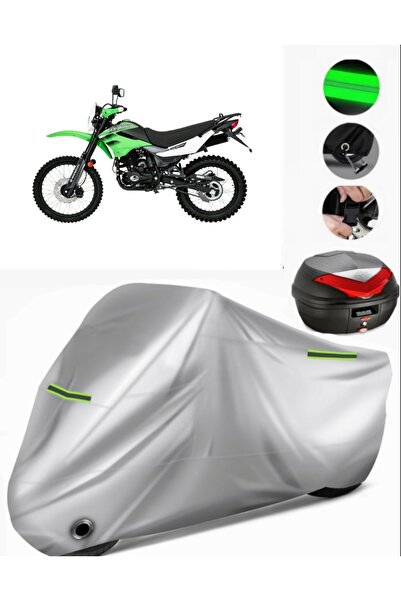 MotoEN Mondial X-Treme Max 200 Rear Bag Compatible Motorcycle Tarpaulin Premi...