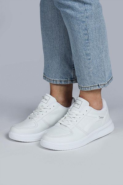 Jump 28063 White Women's Sneaker Casual Sneakers