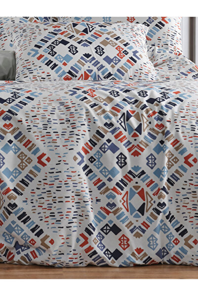 Loyal Home Double Duvet Cover Set with Elastic Sheets - Seçil