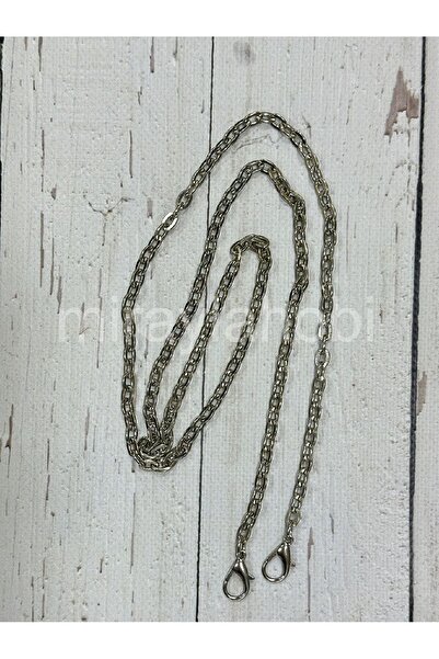 miraylahobi Thin Metal Chain Silver Model 3