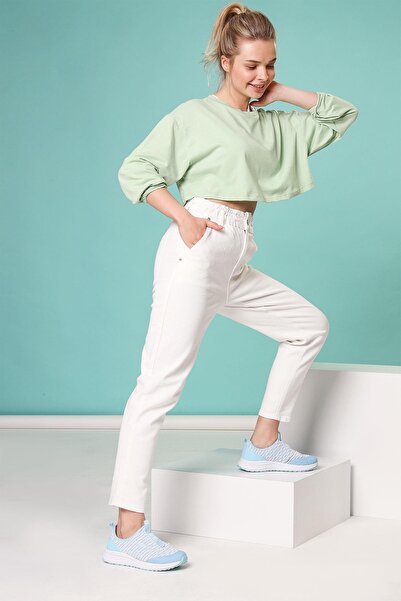 Jump 27378 Slip-on Baby Blue Women's Sneaker Casual Sneakers