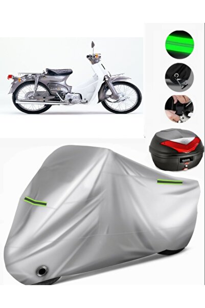 MotoEN غطاء خلفي متوافق مع Honda C70 Super Cub للدراجات النارية Premium (متوا...