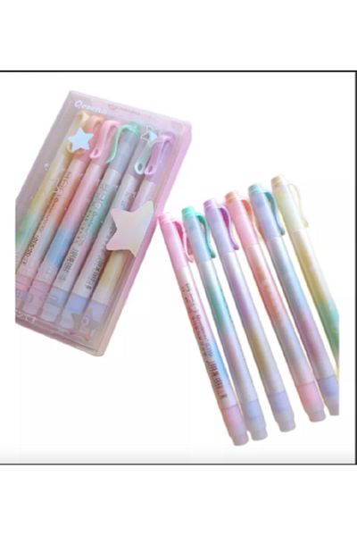 TChic Double Sided 6 Piece Highlighter