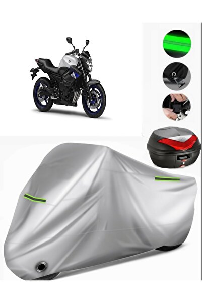 MotoEN Yamaha Xj 6 (43) Rear Bag Compatible Motorcycle Tarpaulin Premium (Loc...