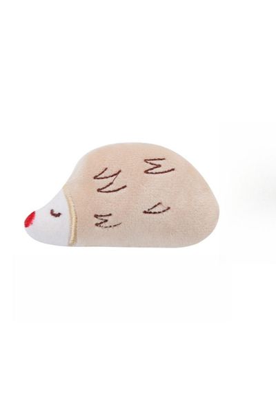 Choice Hedgehog Pet Molar Bite toy Cartoon Stuffed Animal Cute Plush Cat Chew Toy Interactive Pets Toys For