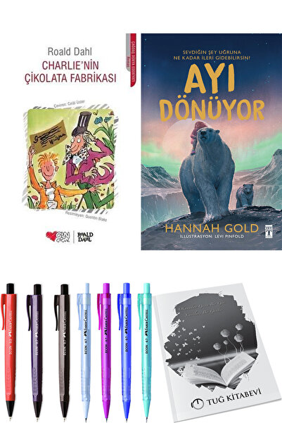Can Yayınları Charlie'nin Çikolata Fabrikası ve Ayı Dönüyor + Hediyeli
