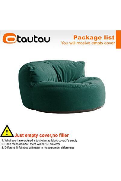 Choice غطاء فارغ أخضر داكن من OTAUTAU غطاء كيس حبوب سميك ناعم من الشنيل بدون ...